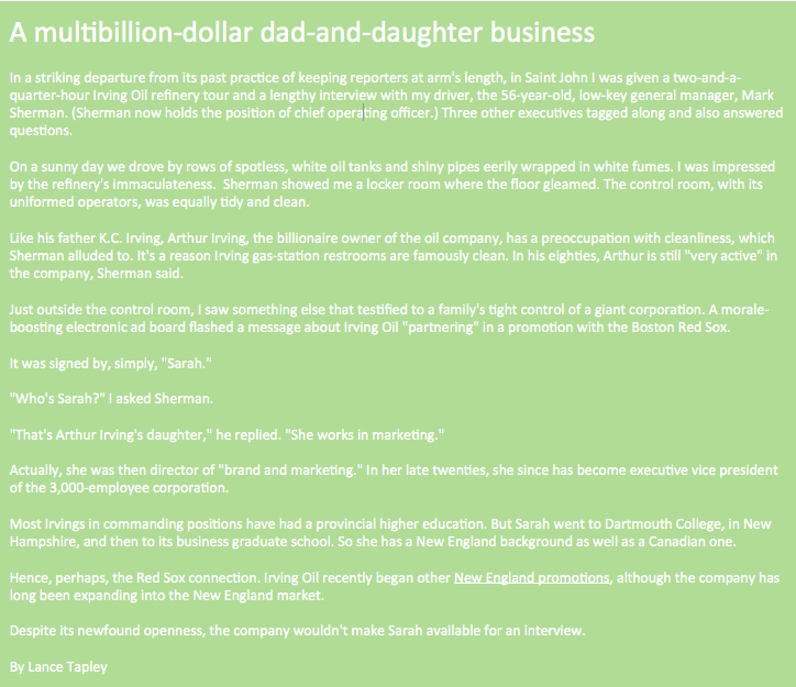 Graphic: A multibillion-dollar dad-and-daughter business 